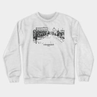 Champaign - Illinois Crewneck Sweatshirt